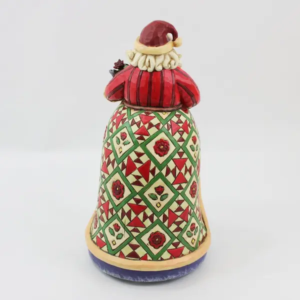 Jim Shore 4006647 Christmas Spirit Lives Within Santa Lighted Musical Figurine