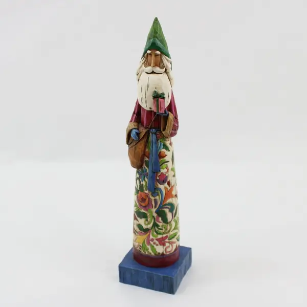 2004 Jim Shore Heartwood Creek The Joy of Giving Santa Figurine #117650 Retired 