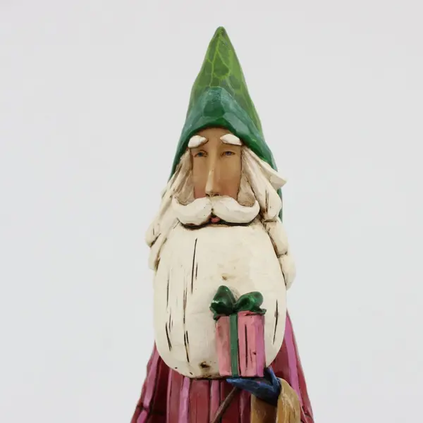 2004 Jim Shore Heartwood Creek The Joy of Giving Santa Figurine #117650 Retired 