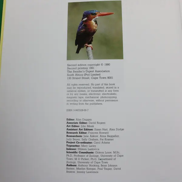 Reader's Digest Guide to Game Parks & Nature Reserves Southern Africa 2nd Ed HC
