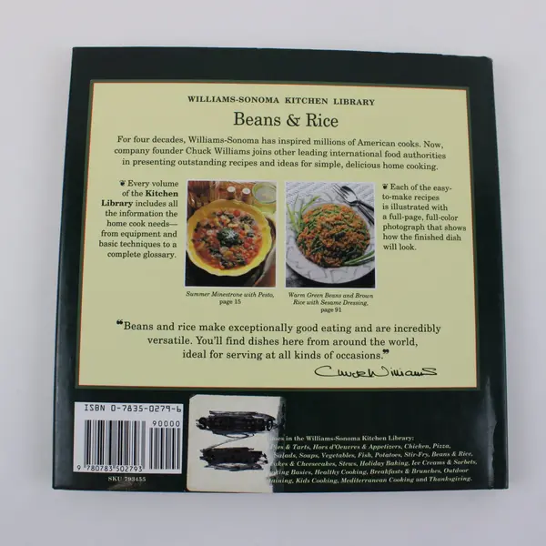 Williams-Sonoma Kitchen Library Beans & Rice Chuck Williams & Joanne Weir 1994