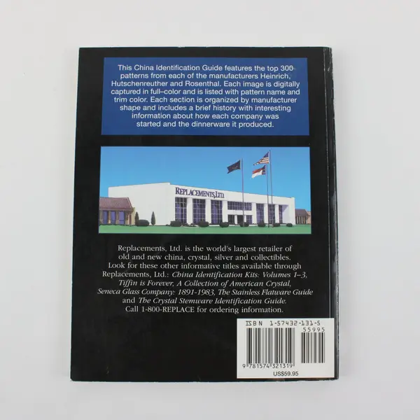 Replacements Ltd China Identification Guide 1998 Paperback China Patterns
