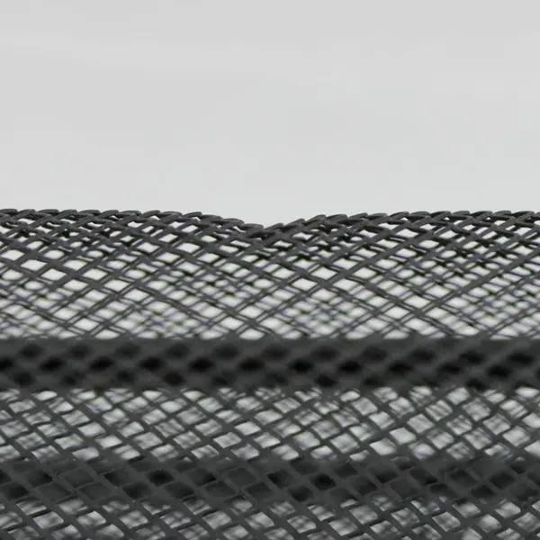  Wall Mount Wire Mesh File Organizer Black Multi-Compartment and Pencil Holder