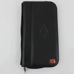 Wenger Travel Organizer Pouch Black Multiple Compartments Elastic Pockets