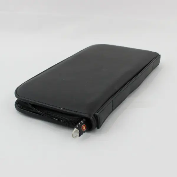Wenger Travel Organizer Pouch Black Multiple Compartments Elastic Pockets