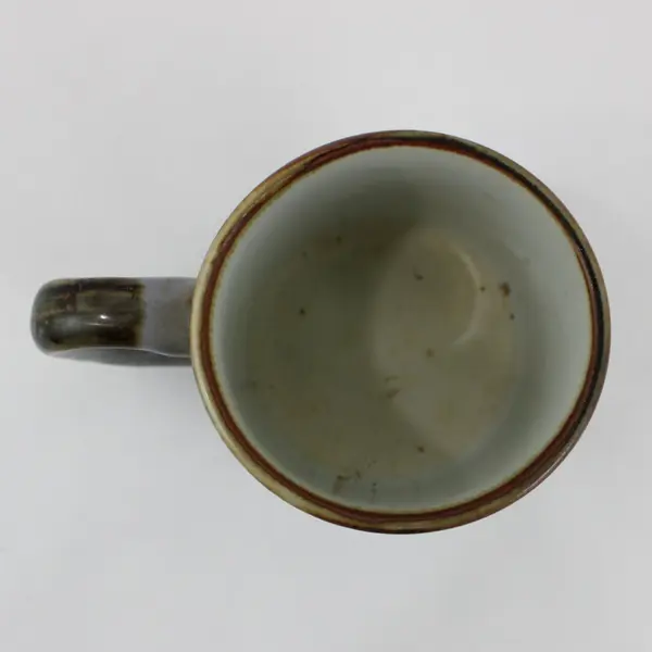 Otagiri Winter Coffee Mug Snowy Evergreen Forest Ceramic