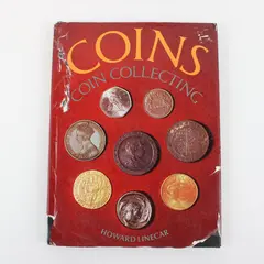 Howard Linecar Coins and Coin Collecting HC DJ 1971 Copyright 1972 2nd