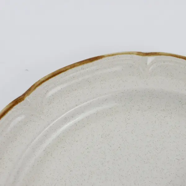  Set of 4 Vintage Hearthside Spring Garden Baroque Dinner Plates Japan