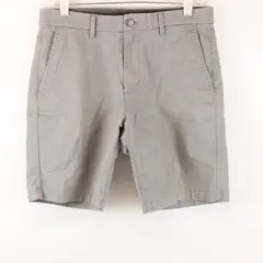 English Laundry Men's Gray Flat-Front Shorts Size 30 Casual