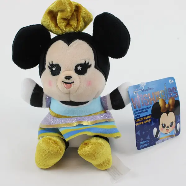 Disney Parks WDW 50th Anniversary Minnie Mouse Wishables Plush
