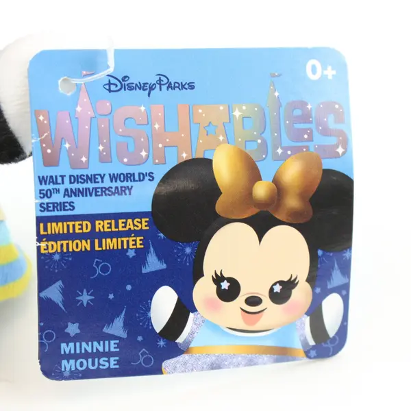 Disney Parks WDW 50th Anniversary Minnie Mouse Wishables Plush
