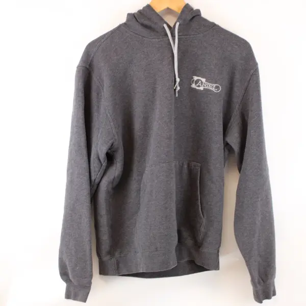 Belmar Ariel Embroidered Gray Hoodie Men's Medium