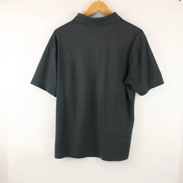 Hudson River Men's Medium Charcoal Gray Polo Shirt