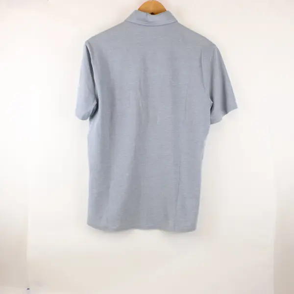 Sonoma Men's Small Light Blue Short Sleeve Button Front Shirt