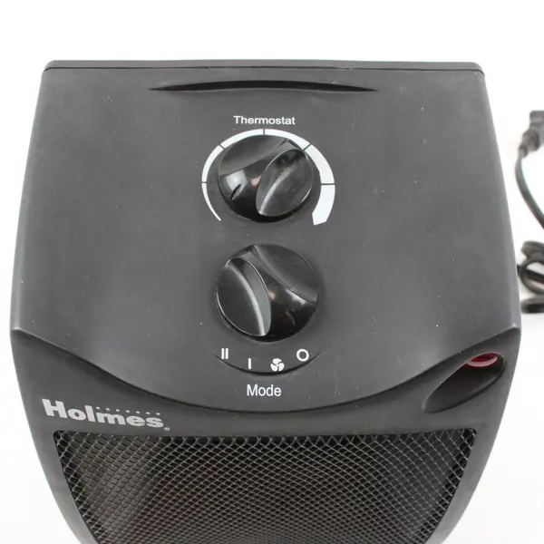 Holmes HCH4051 Compact Ceramic Space Heater Manual Thermostat Black