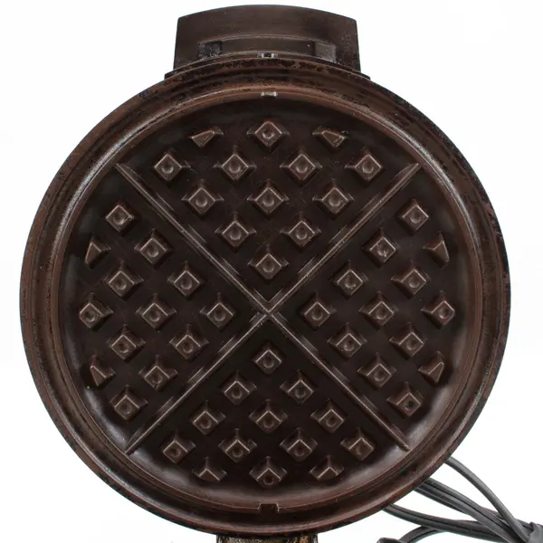 Toastmaster Waffle Iron Maker Model W252 Chrome Round