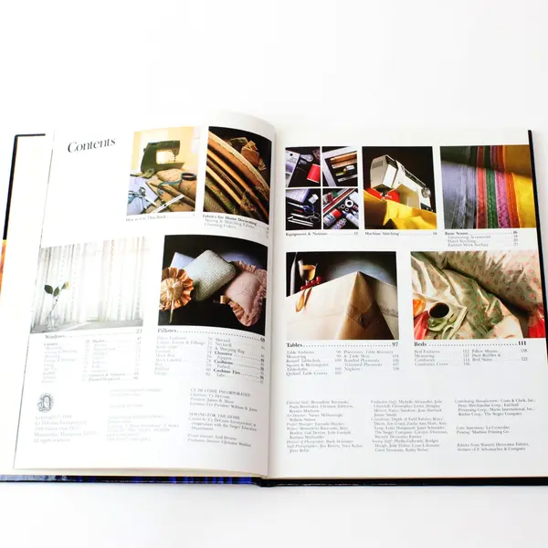 Singer Sewing for the Home HC Book 1984 Reference Book 