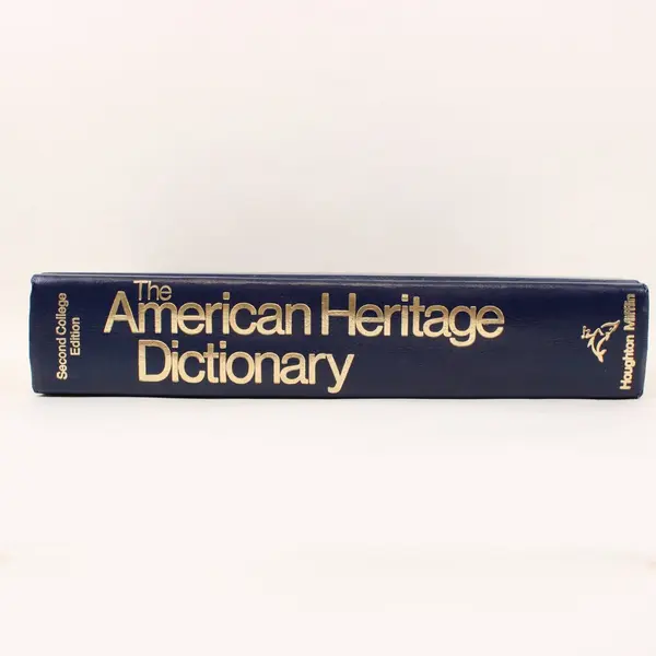 American Heritage Dictionary 2nd College Ed 1982 William Morris ISBN 0395329442