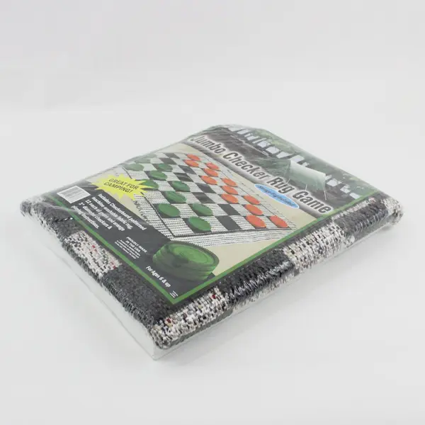 Multiplex Designs Jumbo Checker Rug Game NIP