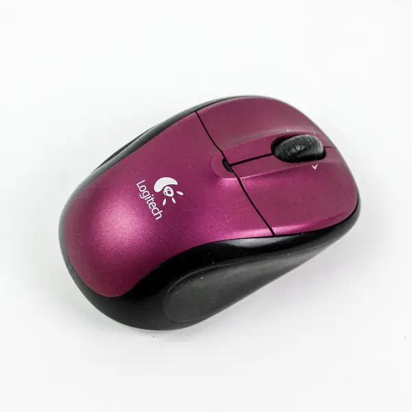 Logitech M305 Wireless Optical Mouse Burgundy