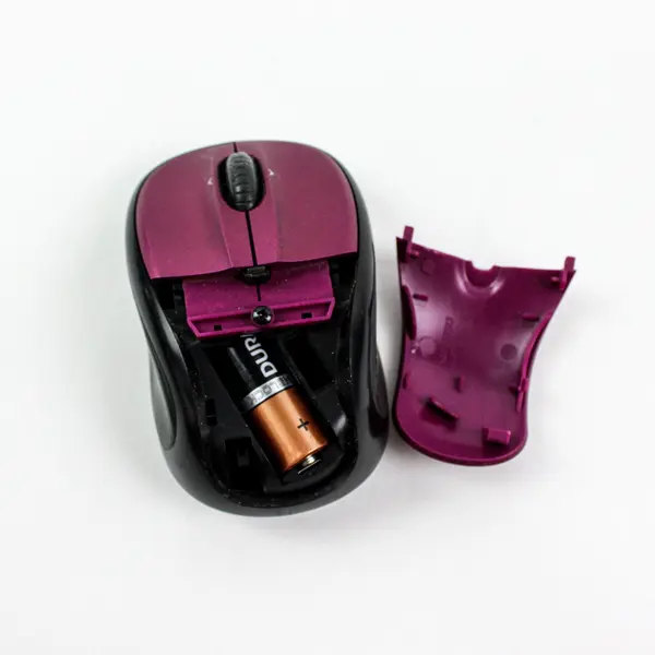 Logitech M305 Wireless Optical Mouse Burgundy