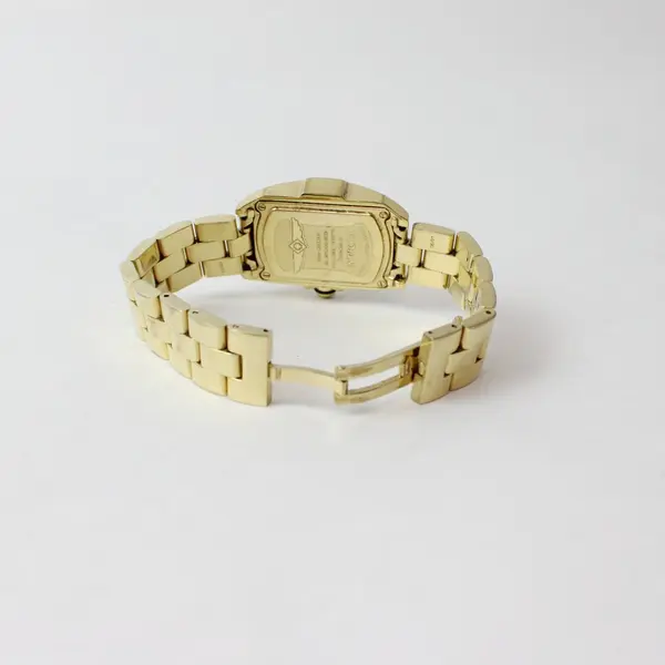 Invicta Lupah Baby Watch Gold Tone Bracelet White Dial New Battery