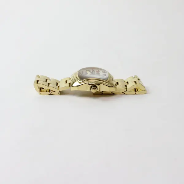 Invicta Lupah Baby Watch Gold Tone Bracelet White Dial New Battery