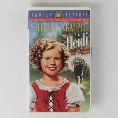 VHS Heidi Starring Shirley Temple Colorized Version Of 1937 Film 1994 Release