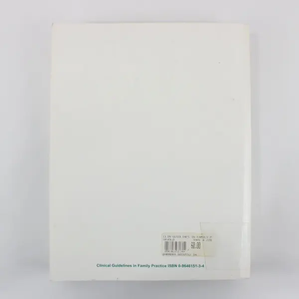Clinical Guidelines in Family Practice 3rd Ed Uphold & Graham Ex-Lib 1998 PB