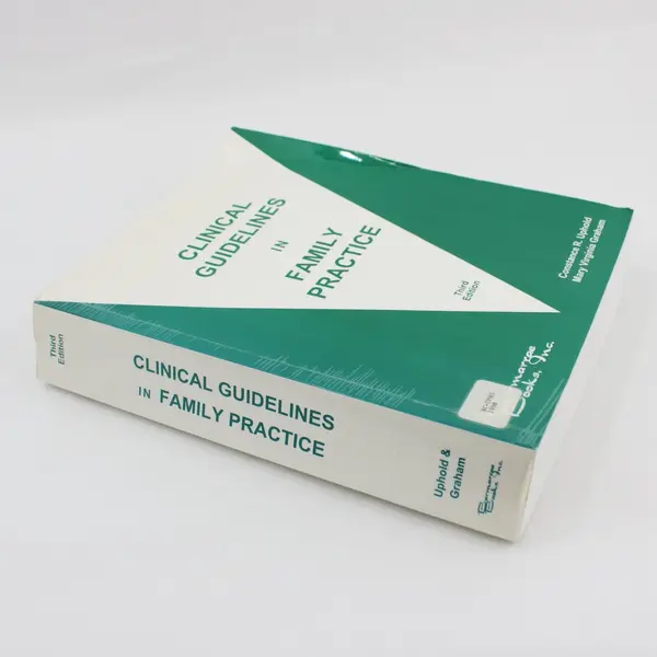 Clinical Guidelines in Family Practice 3rd Ed Uphold & Graham Ex-Lib 1998 PB
