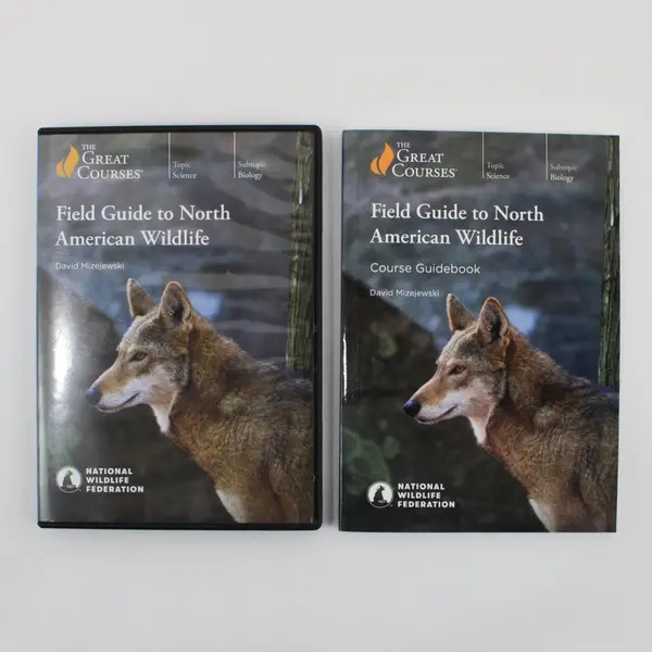 The Great Courses Field Guide North American Wildlife 2-Disc DVD with Guidebook