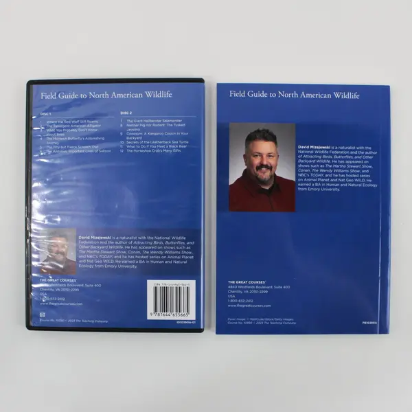 The Great Courses Field Guide North American Wildlife 2-Disc DVD with Guidebook