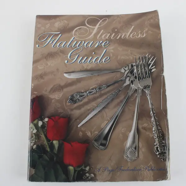 Stainless Flatware Guide 1998 Paperback Page/Frederiksen Publications Acceptable
