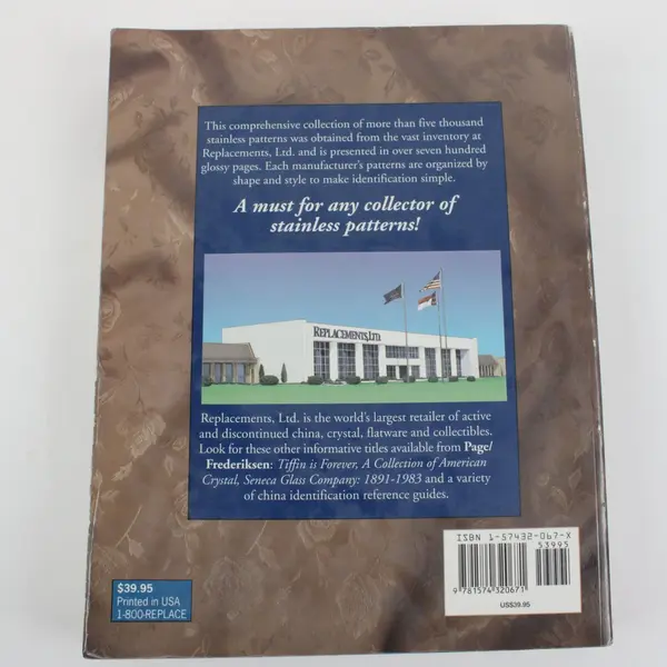 Stainless Flatware Guide 1998 Paperback Page/Frederiksen Publications Acceptable