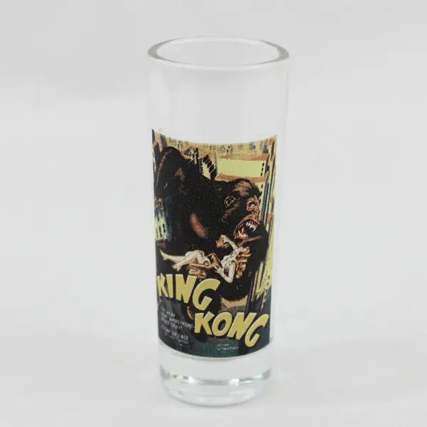 Set of 3 Movie Themed Shot Glasses 4 Inch Tall
