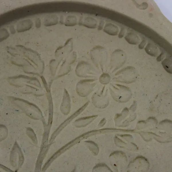 Brown Bag Cookie Art American Folk Art Series #1 Prairie Flowers Ceramic Mold