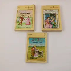 Laura Ingalls Wilder 3 PB First 4 Yrs Little Town Prairie These Happy Golden Yrs