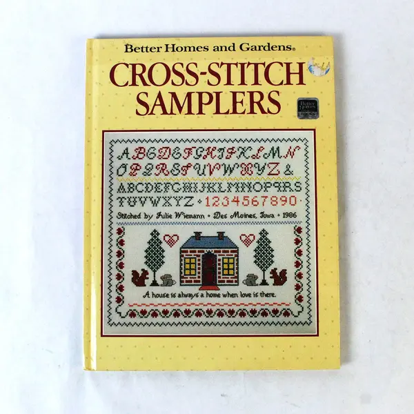 Better Homes & Gardens Cross-Stitch Samplers HC 1986 1st Ed 1987 3rd Printing