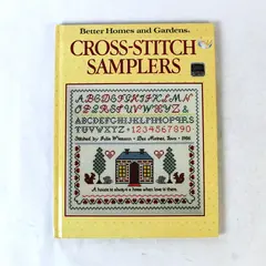Better Homes & Gardens Cross-Stitch Samplers HC 1986 1st Ed 1987 3rd Printing