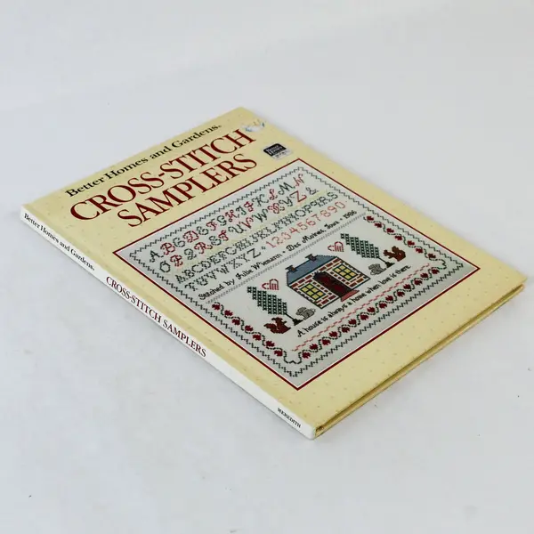Better Homes & Gardens Cross-Stitch Samplers HC 1986 1st Ed 1987 3rd Printing