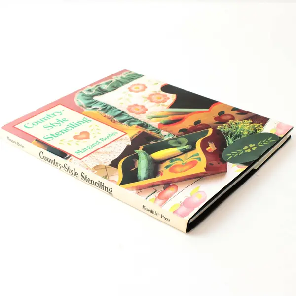 Vintage Country-Style Stenciling HC Book w/DJ 1991, Margaret Boyles