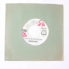 George Jones You've Still Got a Place in My Heart Epic Demo NFS 7in Vinyl