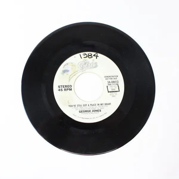 George Jones You've Still Got a Place in My Heart Epic Demo NFS 7in Vinyl