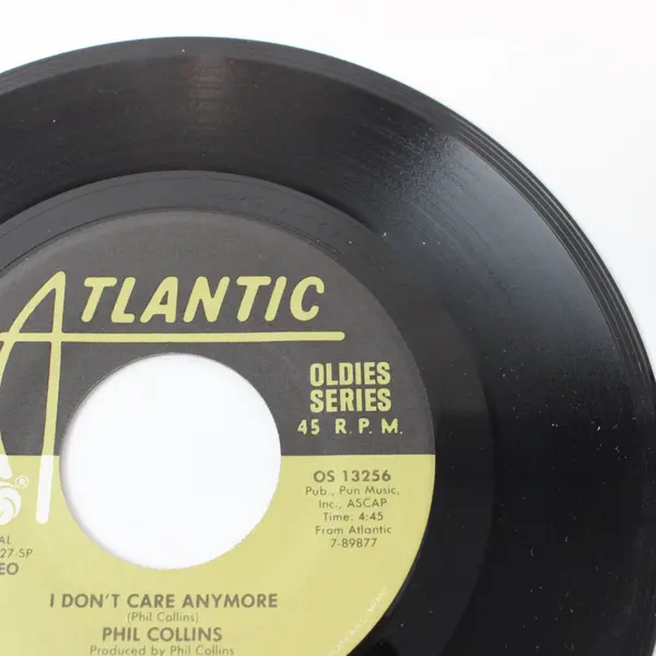 Phil Collins You Can't Hurry Love / I Don't Care Anymore 7" Vinyl Record
