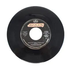 The Burch Sisters What Do Lonely People Do Mercury Promo 7" Vinyl Record