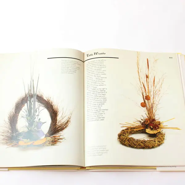 The Wreath Book Rob Pulleyn 1988 HC Craftbook W/DJ Over 100 Wreaths to Make Good