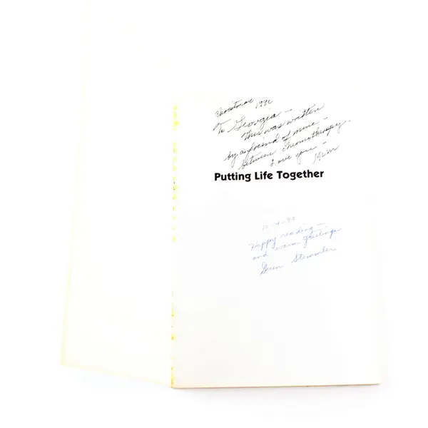 Putting Life Together Musings for the Modern Woman Guin T Stemmler 1987 Signed 