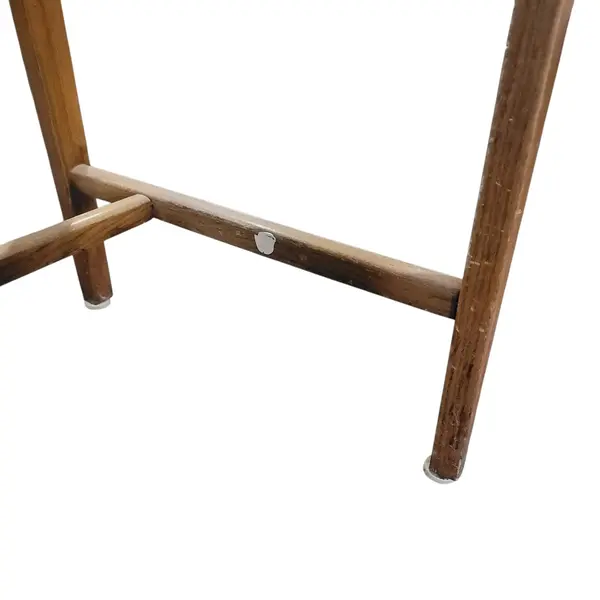 Vtg Wood Sewing Machine Cabinet Table Folding Leaf Interior Shelf - Local Pickup