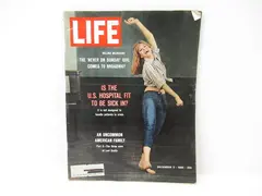 Vintage LIFE Magazine December 2nd 1966 Melina Mercouri Cover Abu Simbel Ads