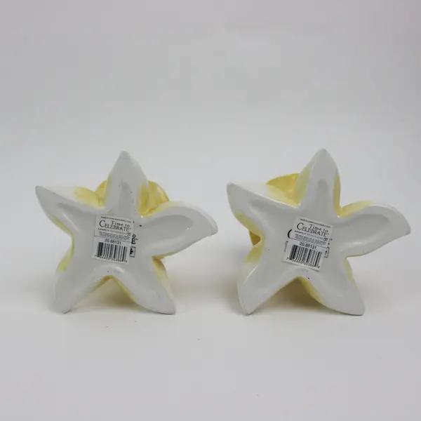 Department 56 Time to Celebrate 20.88131 Set of 2 Daffodil Candle Holders
